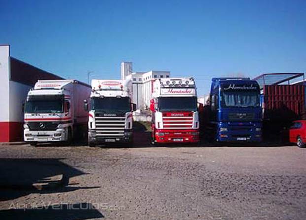 flota de camiones