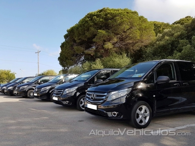 La mayor flota de minivan disponible en Sevilla con chofer