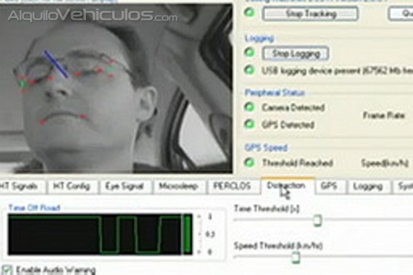Un dispositivo detecta cuándo un conductor se queda dormido al volante