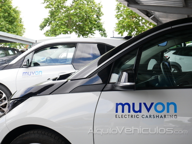 Muvon Carsharing - Alquiler de coches eléctricos por horas